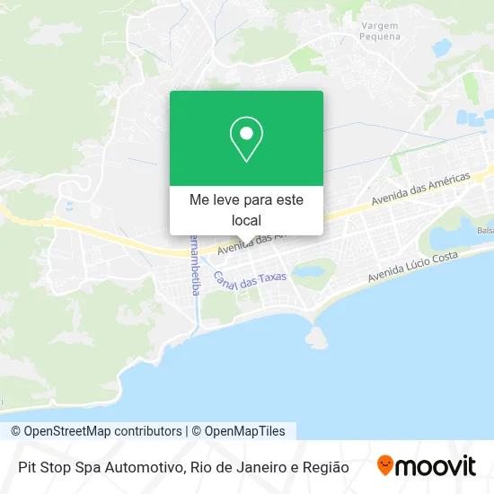Pit Stop Spa Automotivo mapa