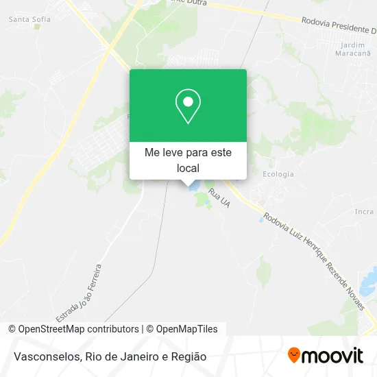 Vasconselos mapa