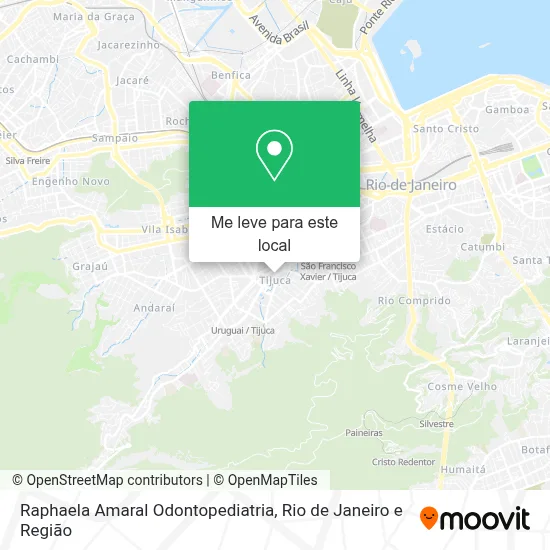 Raphaela Amaral Odontopediatria mapa