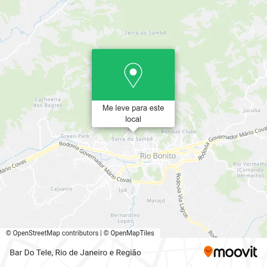 Bar Do Tele mapa