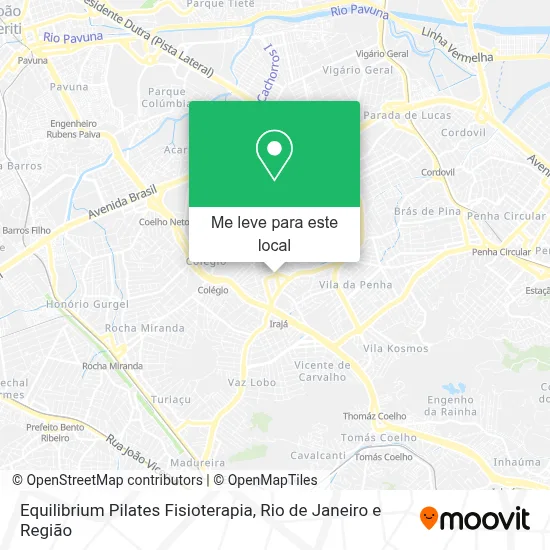 Equilibrium Pilates Fisioterapia mapa