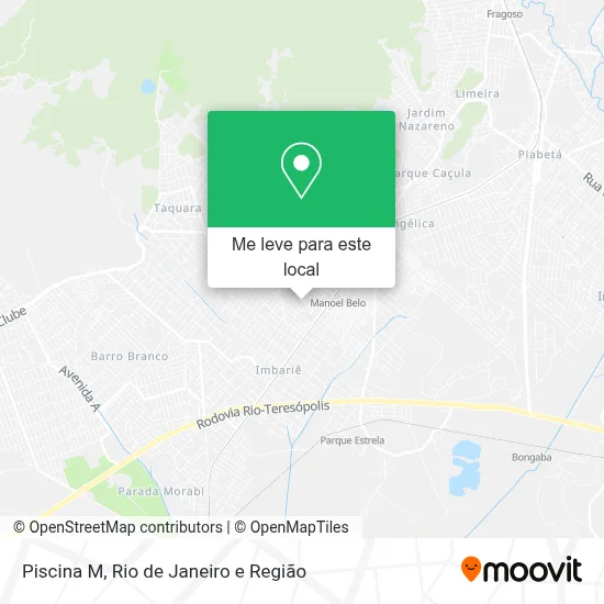 Piscina M mapa