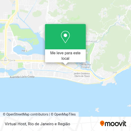 Virtual Host mapa