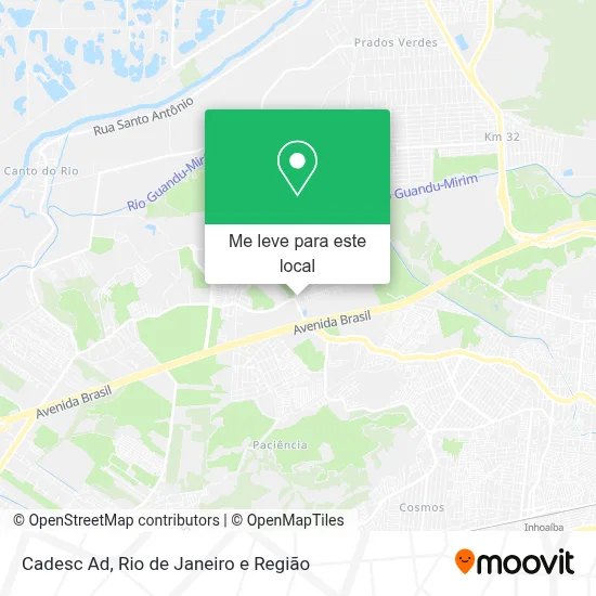 Cadesc Ad mapa
