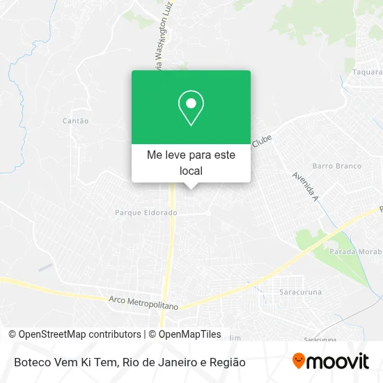 Boteco Vem Ki Tem mapa