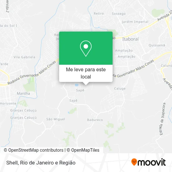 Shell mapa