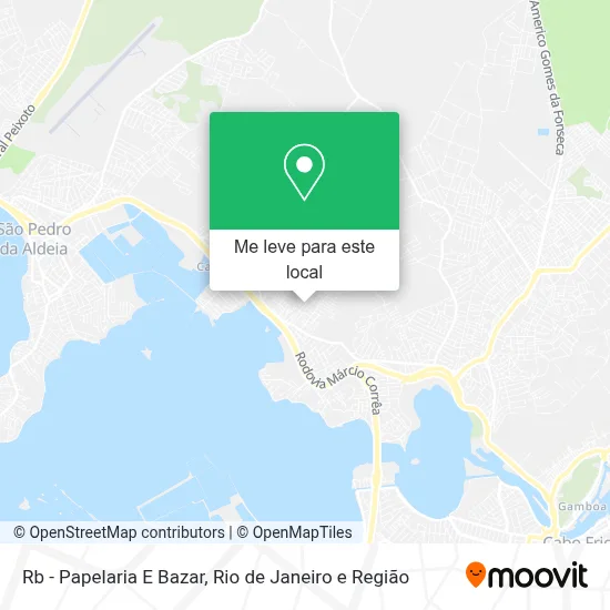 Rb - Papelaria E Bazar mapa