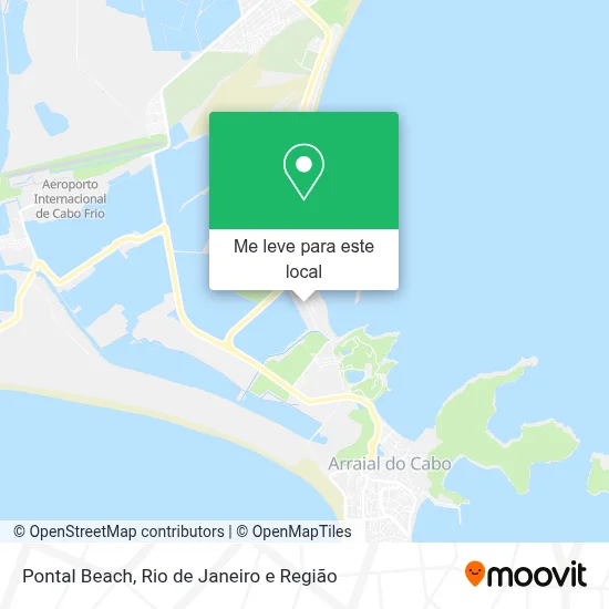 Pontal Beach mapa