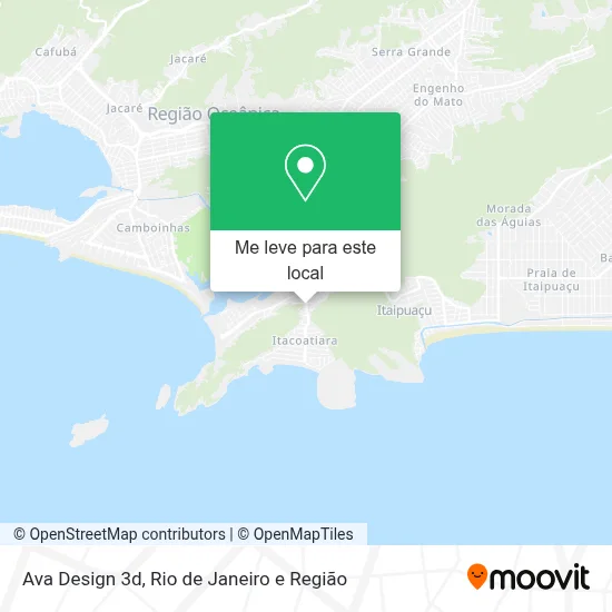 Ava Design 3d mapa