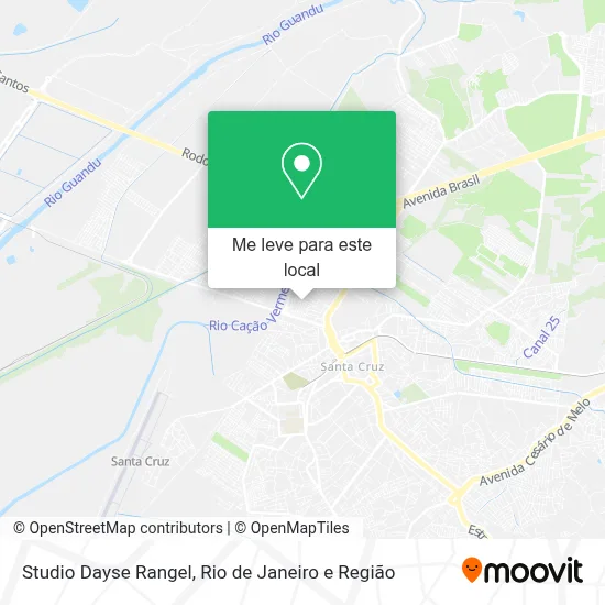 Studio Dayse Rangel mapa
