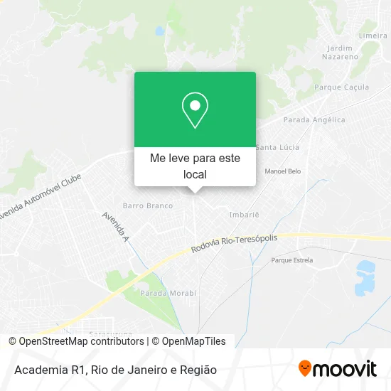 Academia R1 mapa