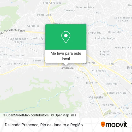 Delicada Presenca mapa