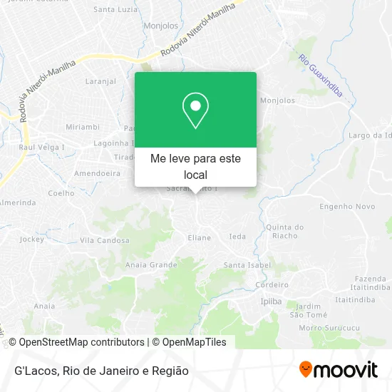 G'Lacos mapa
