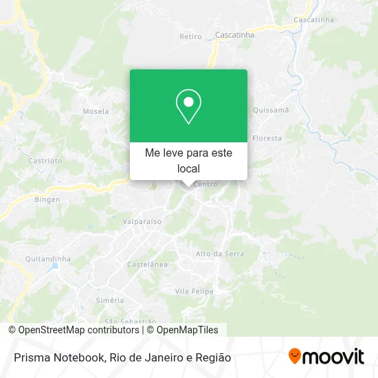 Prisma Notebook mapa