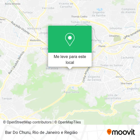 Bar Do Churu mapa