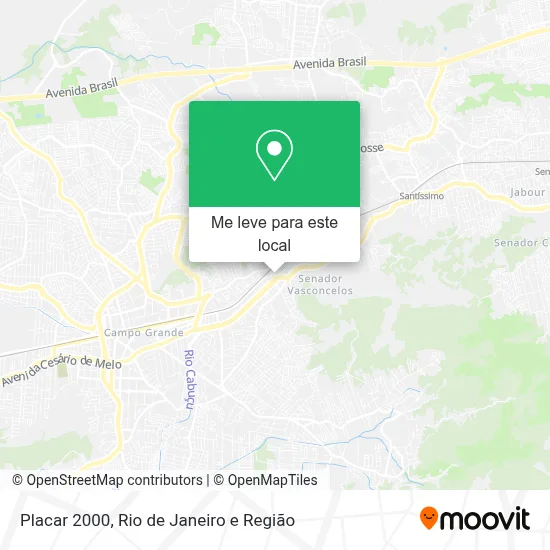 Placar 2000 mapa