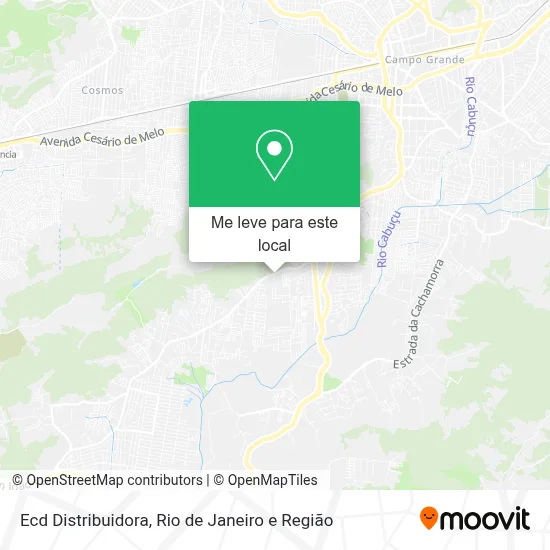 Ecd Distribuidora mapa