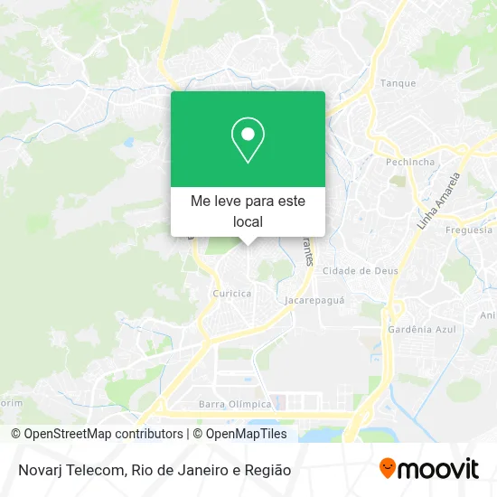 Novarj Telecom mapa