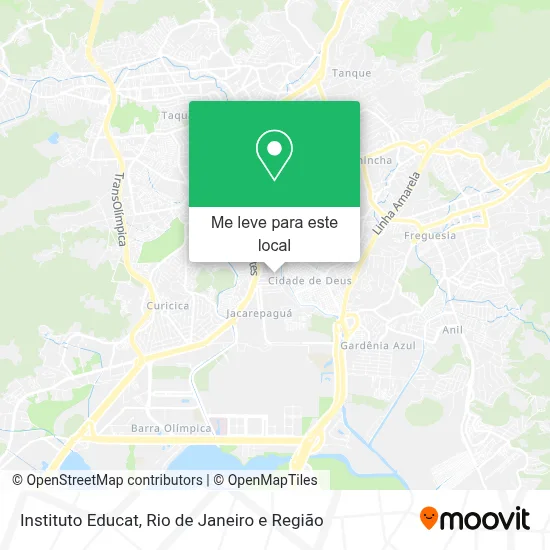 Instituto Educat mapa