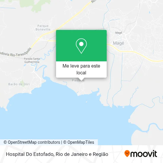 Hospital Do Estofado mapa