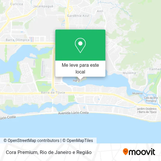 Cora Premium mapa