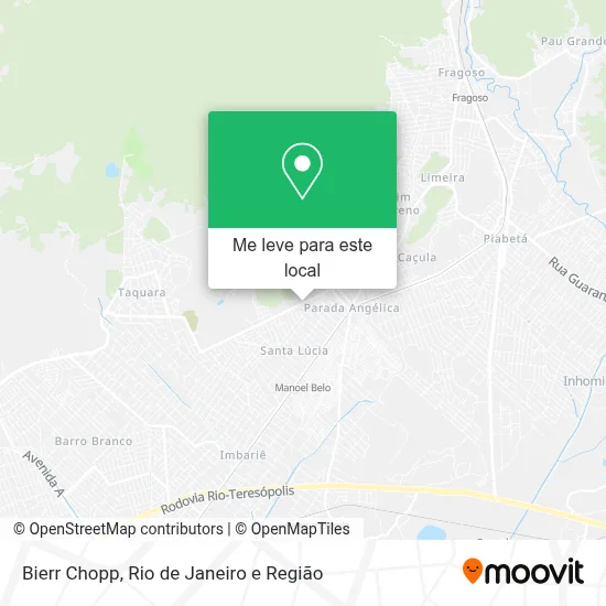 Bierr Chopp mapa