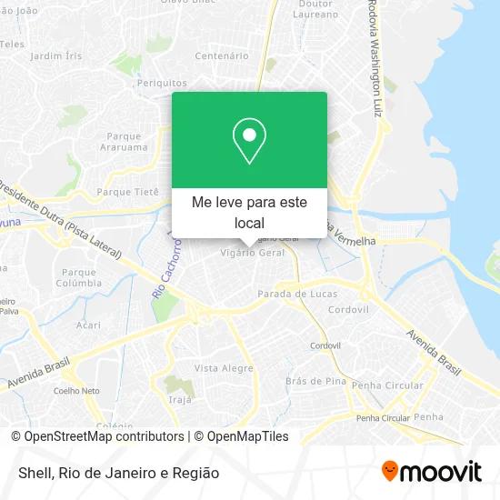 Shell mapa
