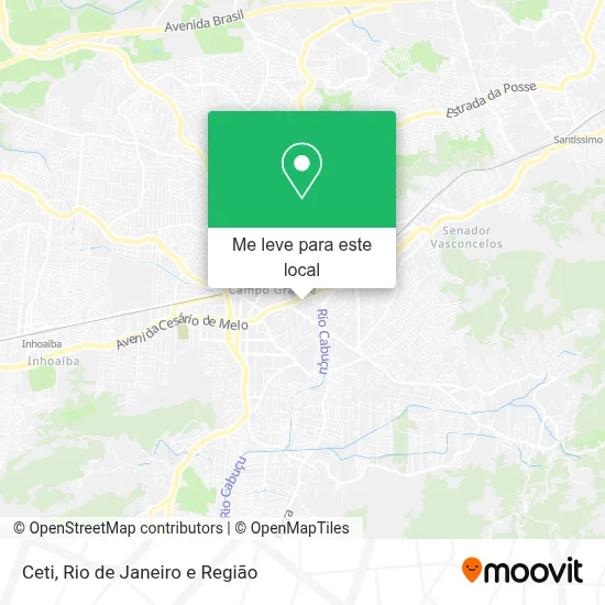 Ceti mapa