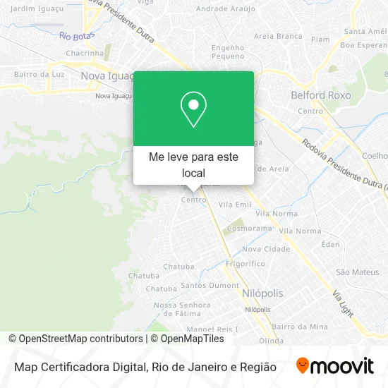 Map Certificadora Digital mapa