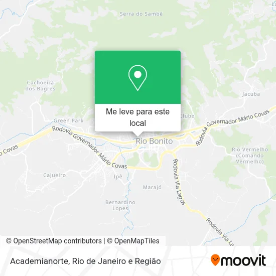 Academianorte mapa