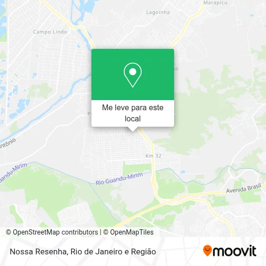 Nossa Resenha mapa