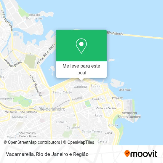 Vacamarella mapa