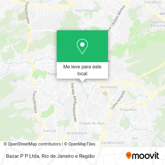 Bazar P P Ltda mapa