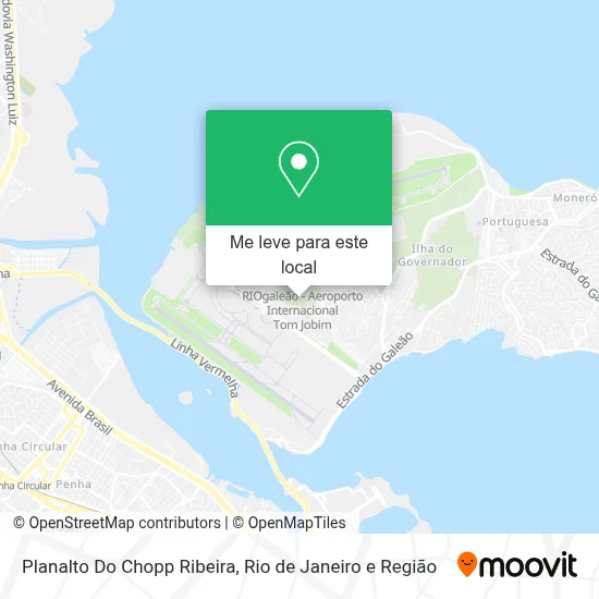 Planalto Do Chopp Ribeira mapa