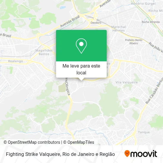 Fighting Strike Valqueire mapa