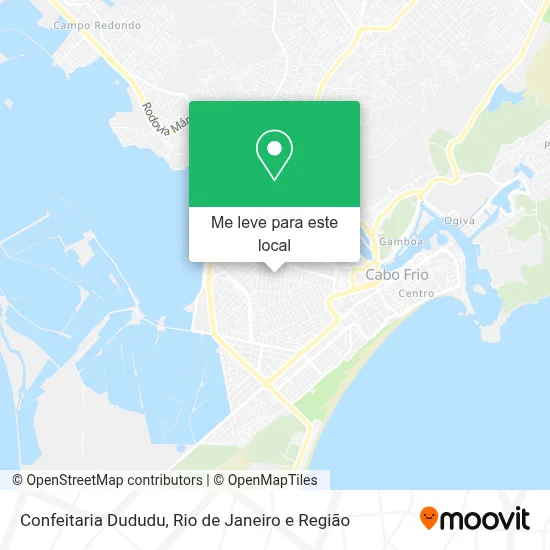 Confeitaria Dududu mapa