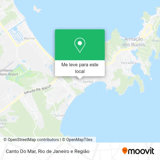 Canto Do Mar mapa