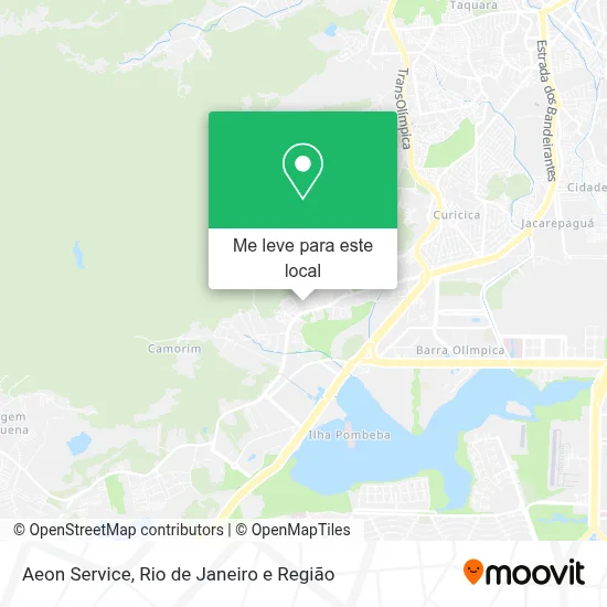 Aeon Service mapa