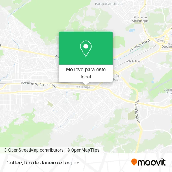 Cottec mapa