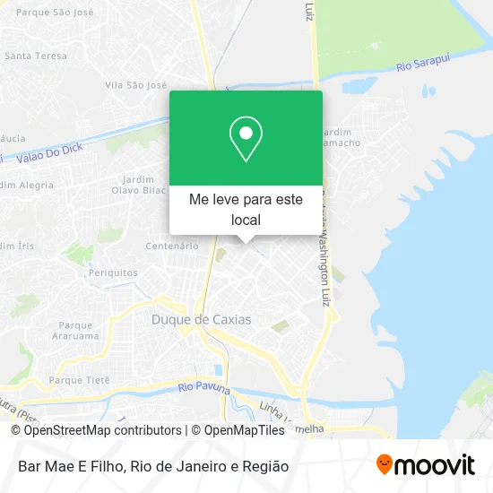 Bar Mae E Filho mapa