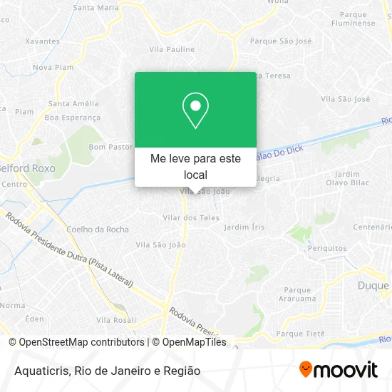 Aquaticris mapa