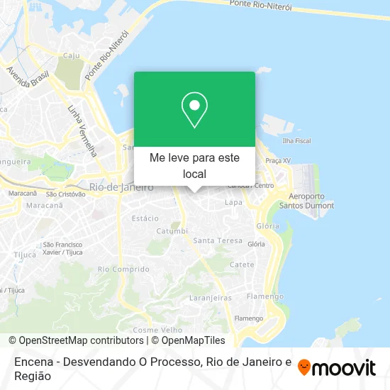 Encena - Desvendando O Processo mapa