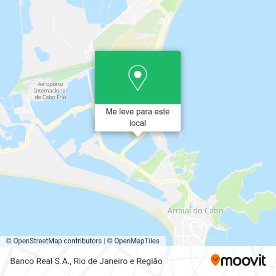 Banco Real S.A. mapa