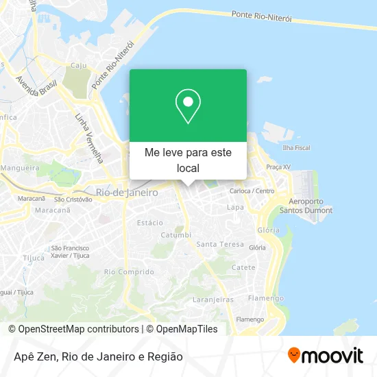 Apê Zen mapa