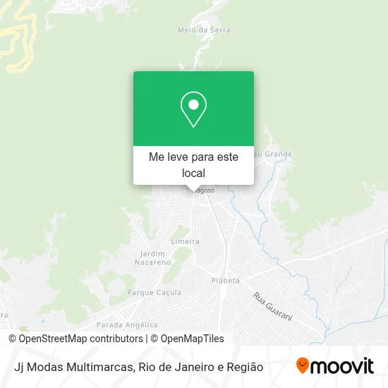 Jj Modas Multimarcas mapa