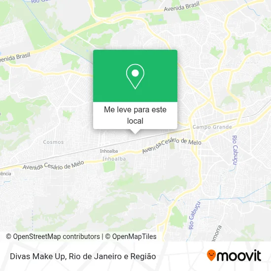 Divas Make Up mapa