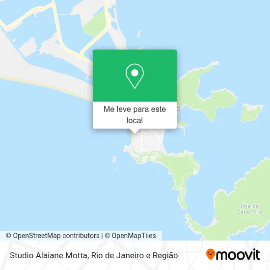 Studio Alaiane Motta mapa
