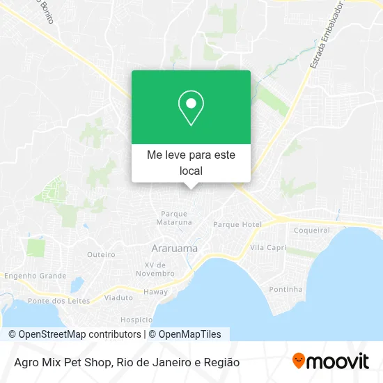 Agro Mix Pet Shop mapa
