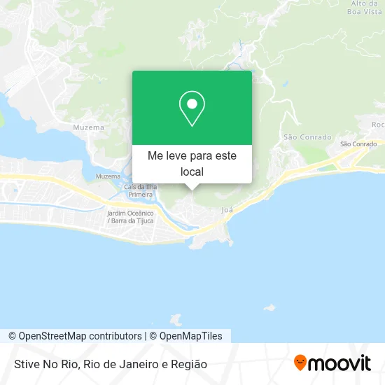 Stive No Rio mapa