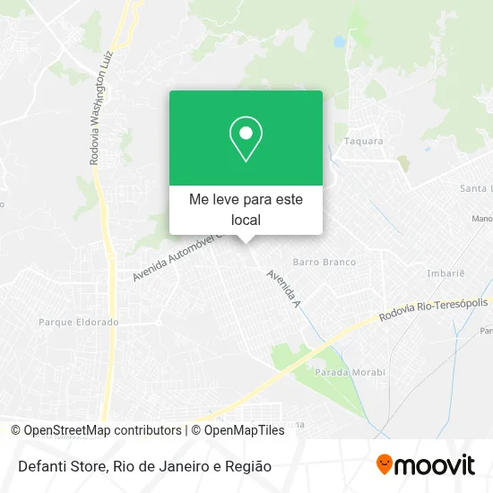 Defanti Store mapa